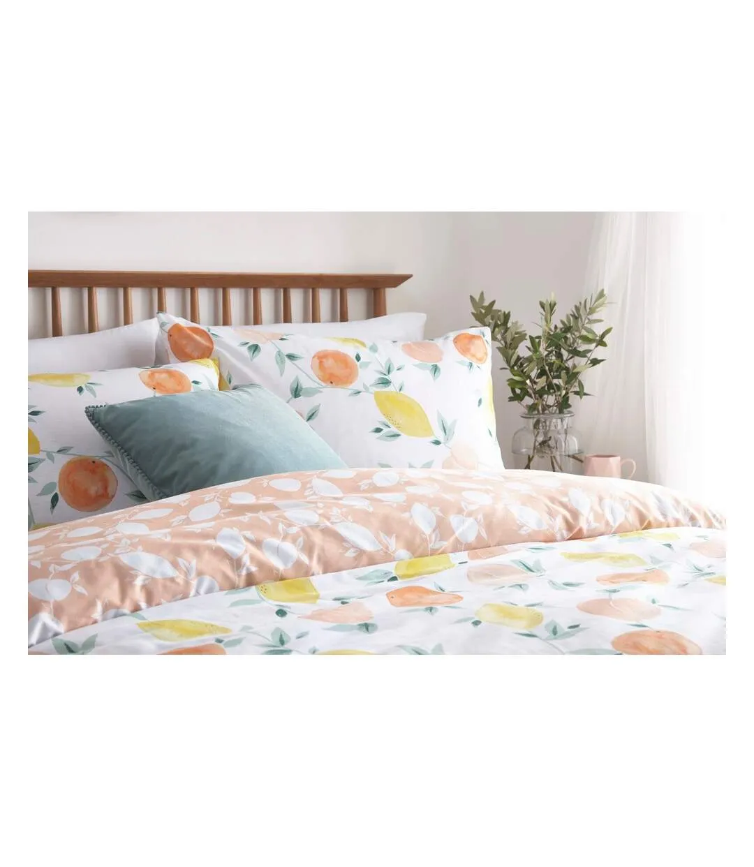 Pommie duvet cover & pillowcase set multicoloured Furn