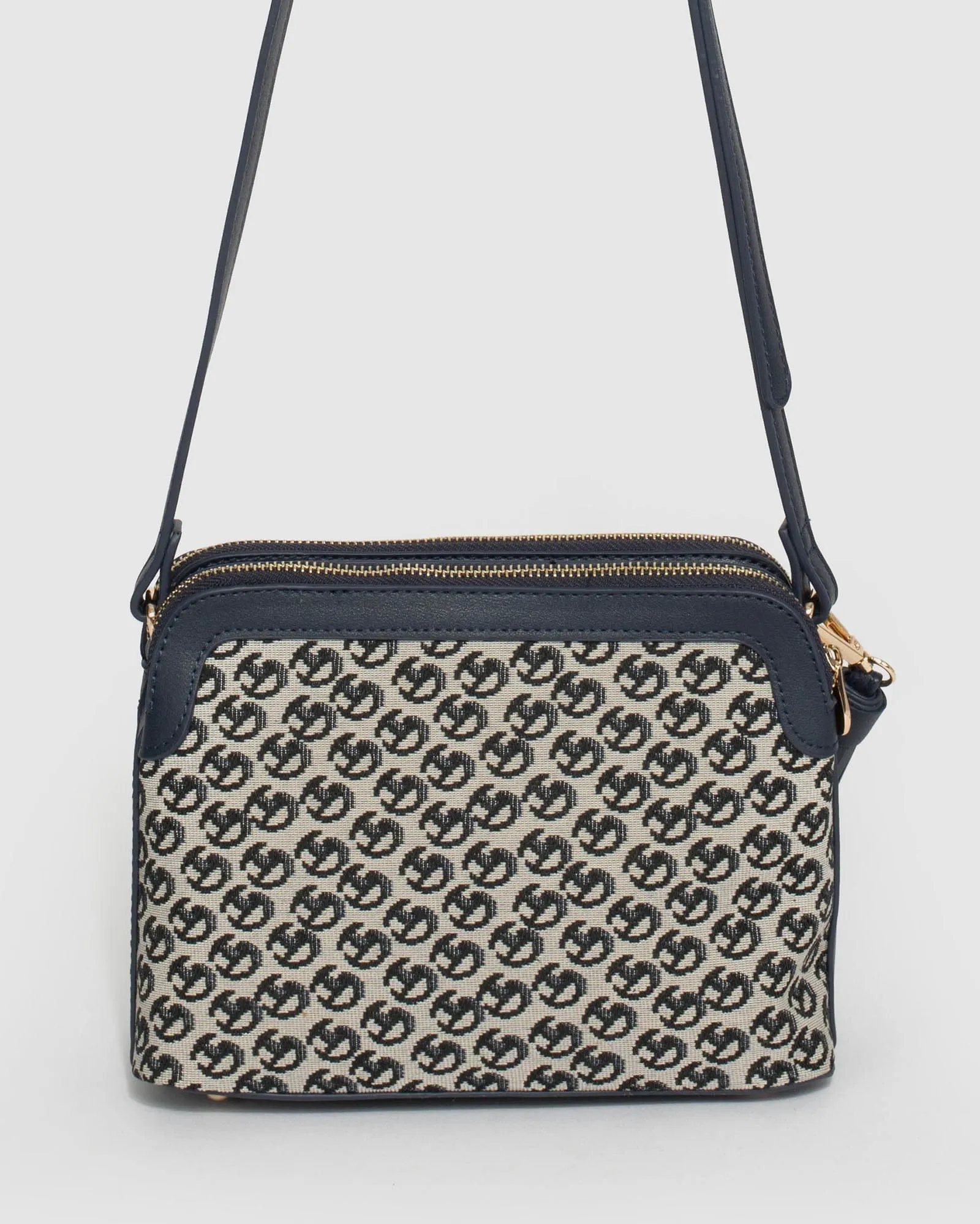 Print Joanna Tassel Crossbody Bag