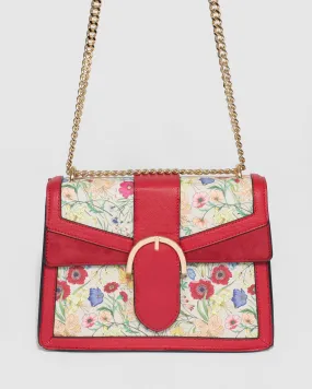 Print Rachel Small Panel Crossbody Bag