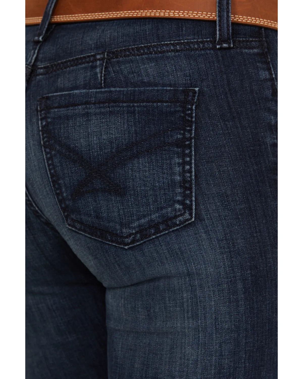 Product Name:  Cinch Women's Lynden Dark Wash Trouser Slim Fit Stretch Denim Jeans