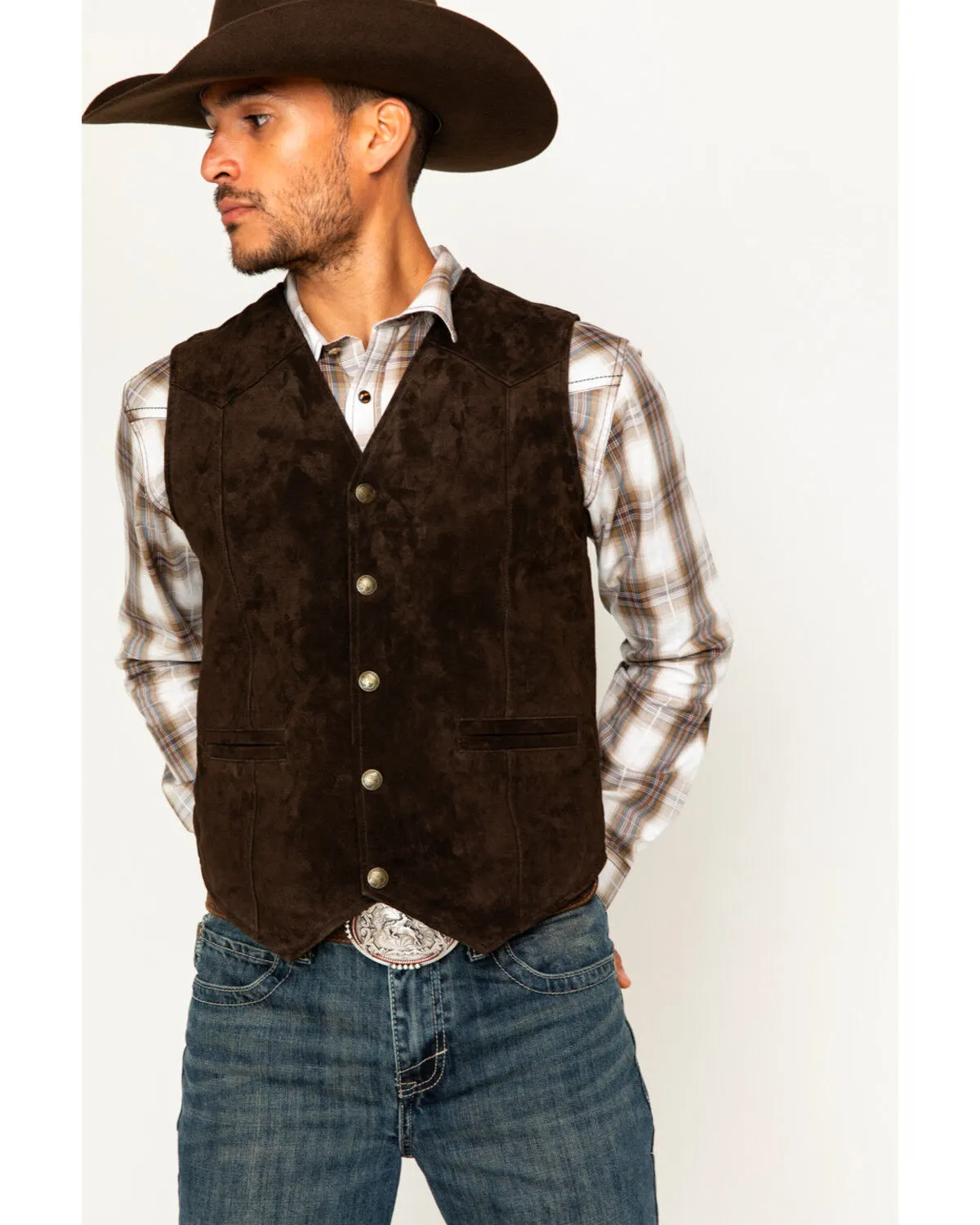 Product Name:  Cody James Men's Angus Suede Vest