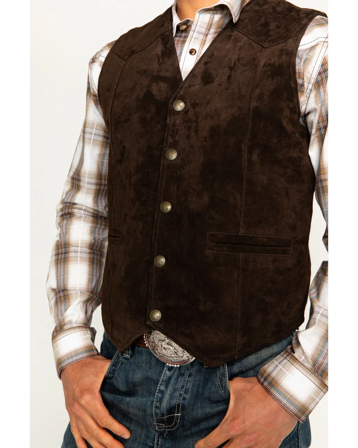 Product Name:  Cody James Men's Angus Suede Vest