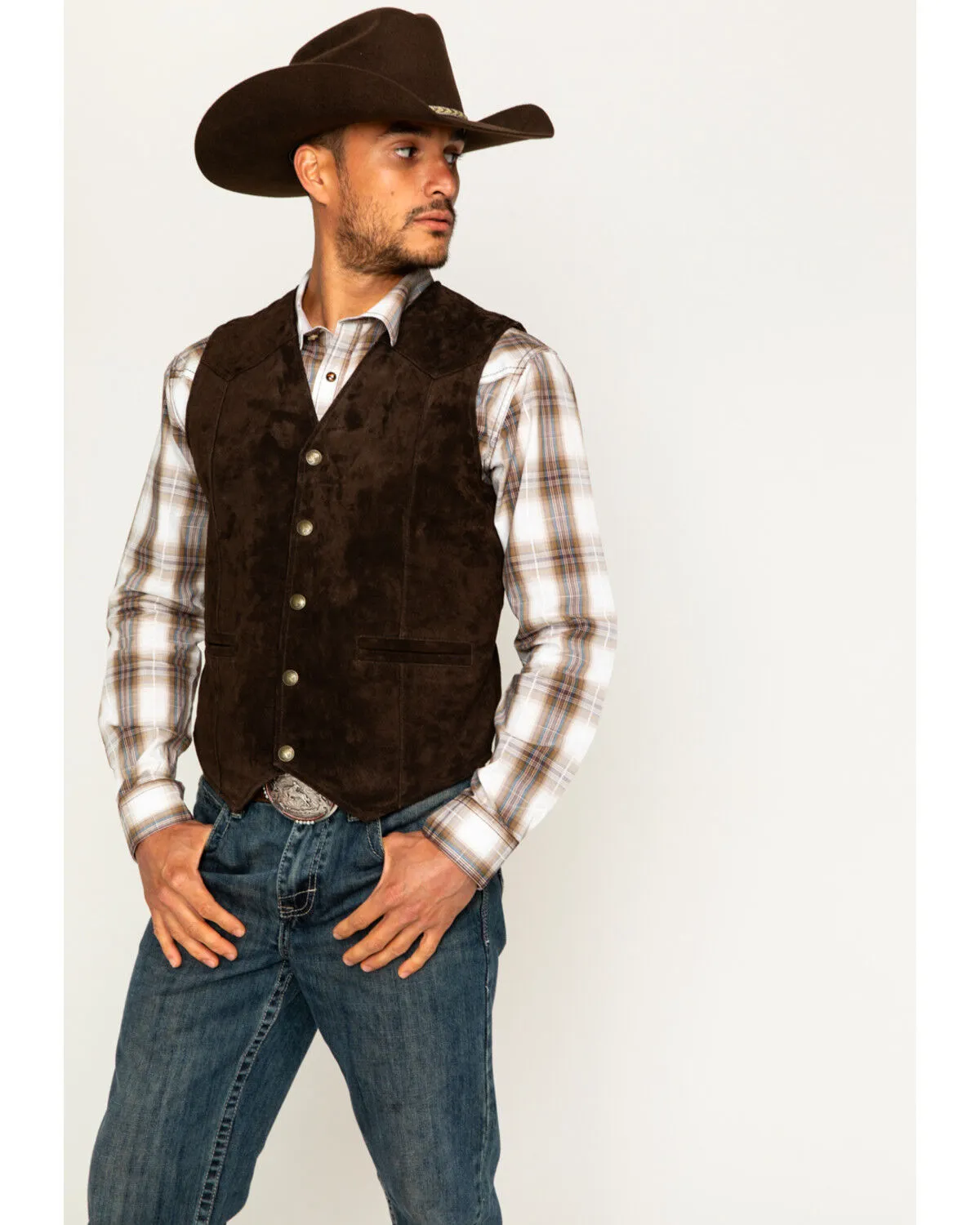 Product Name:  Cody James Men's Angus Suede Vest