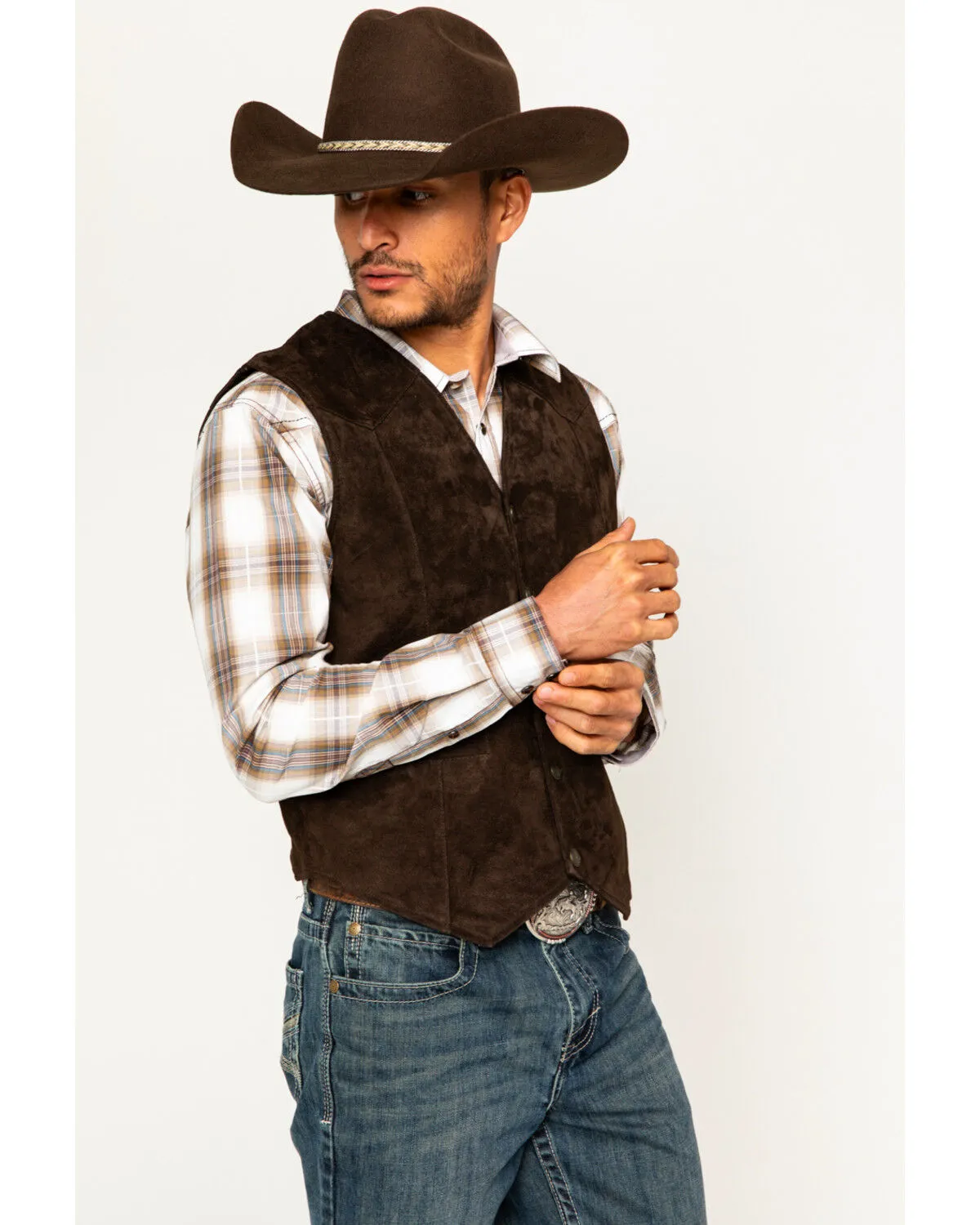 Product Name:  Cody James Men's Angus Suede Vest