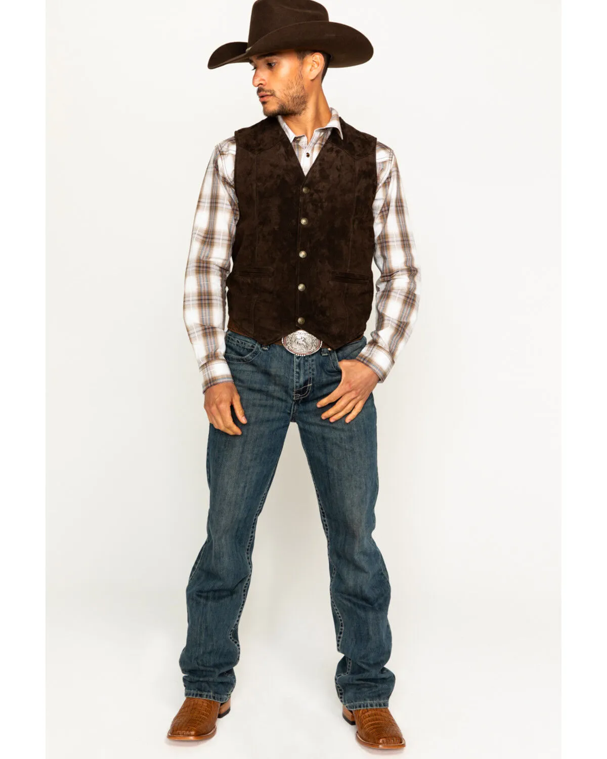 Product Name:  Cody James Men's Angus Suede Vest