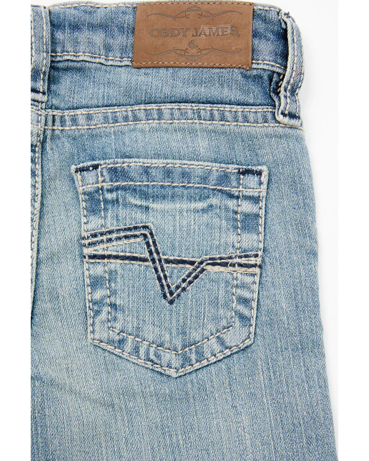 Product Name:  Cody James Toddler-Boys' Crupper Light Wash Mid Rise Stretch Slim Straight Jeans