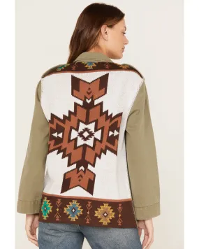 Product Name:  Wild Moss Women's Knit Back Western Jacket