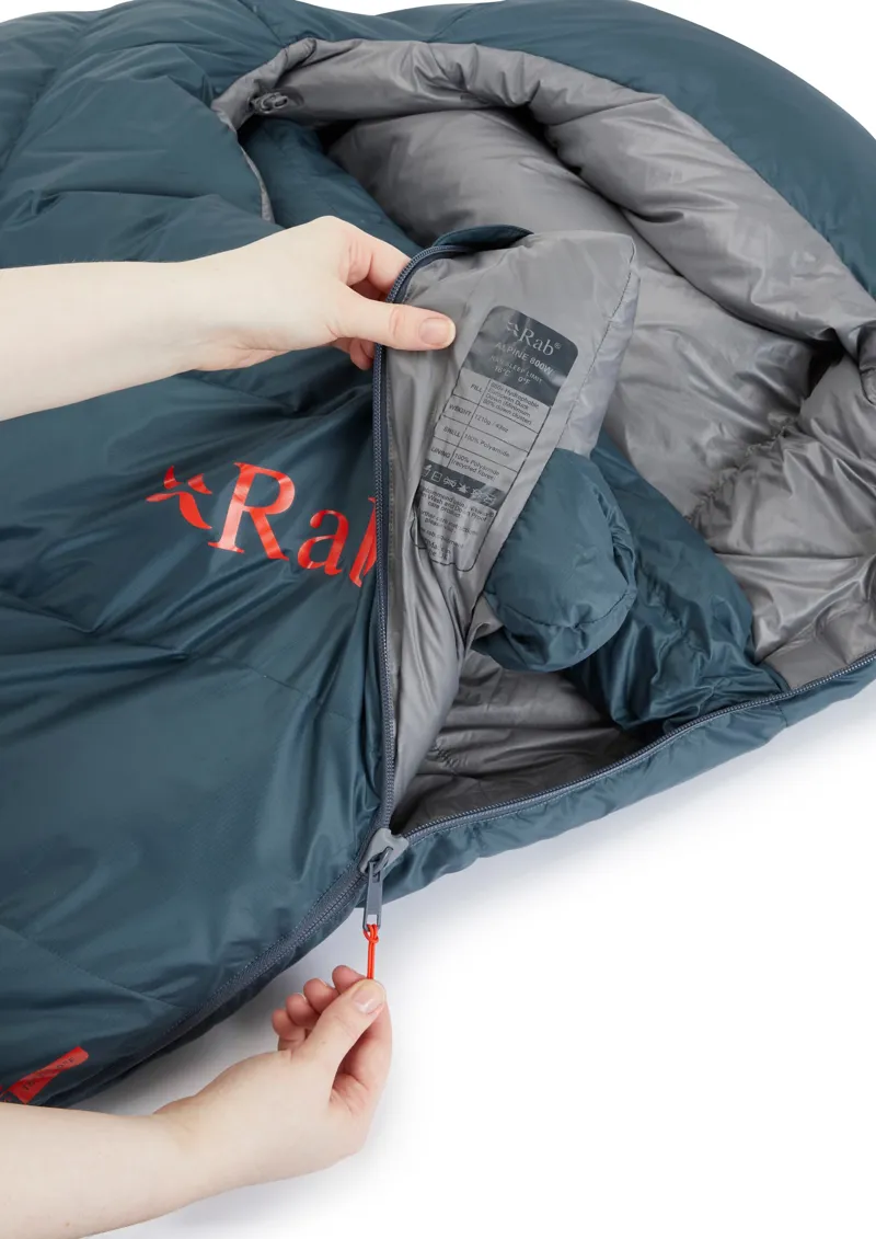 Rab Womens Alpine 800 Sleeping Bag - Regular