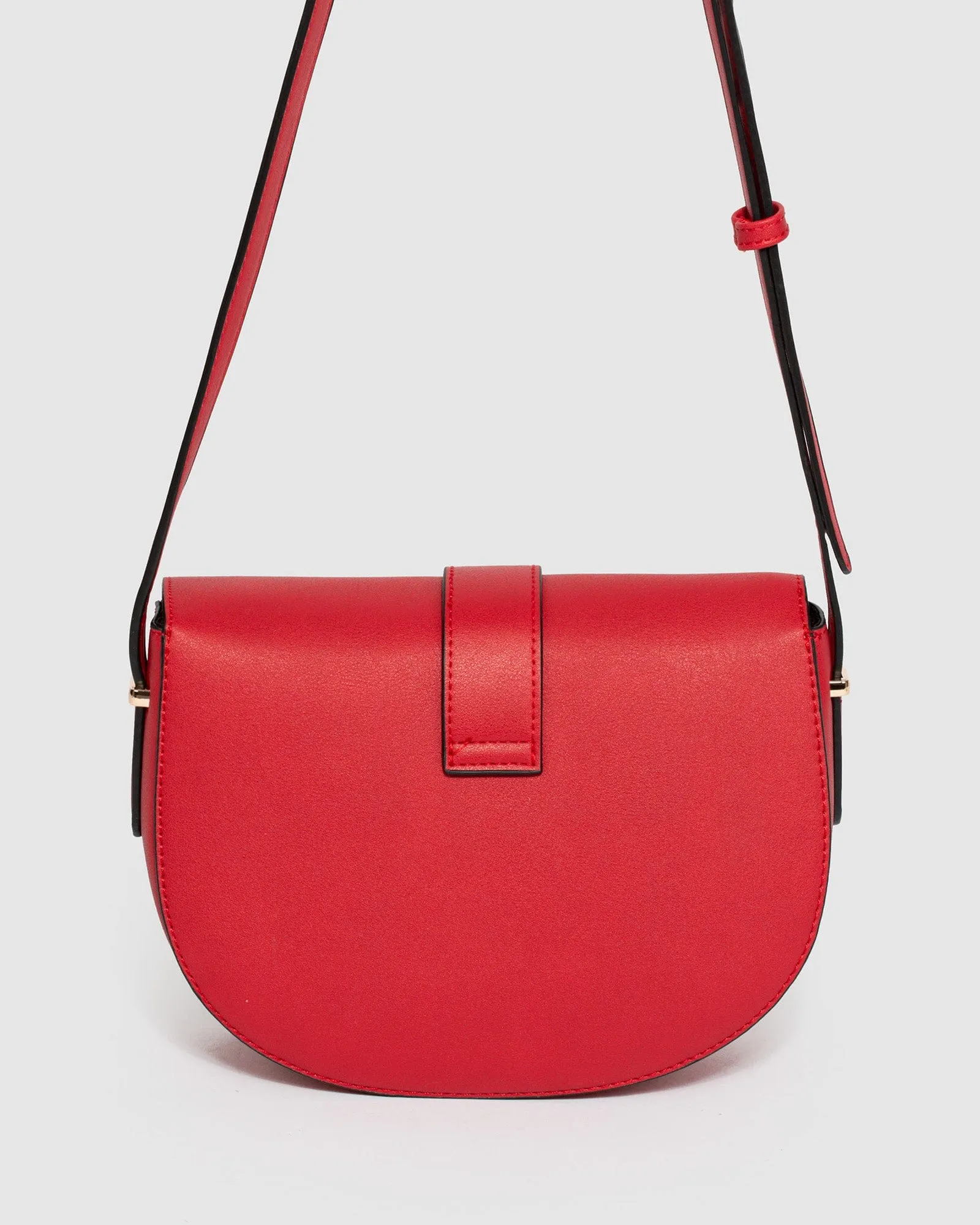 Red Rajani Crossbody Bag