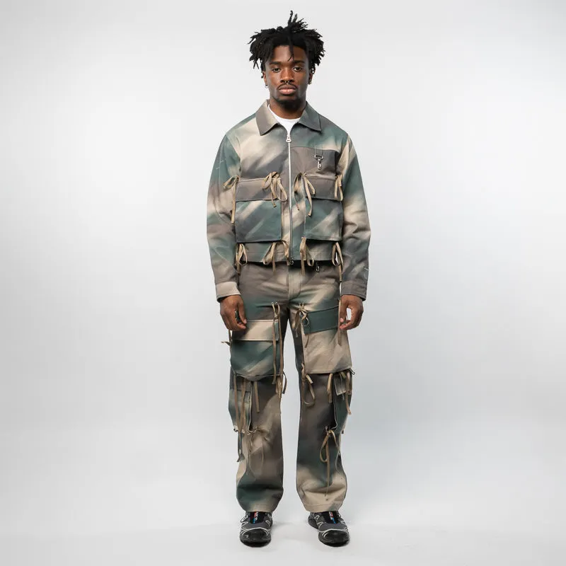 Reese Cooper Modular Pocket Cotton Twill Work Jacket - Blurred Camo