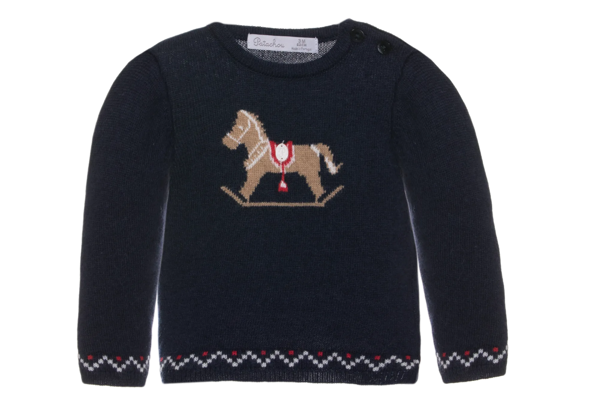 Rocking Horse Sweater | Navy