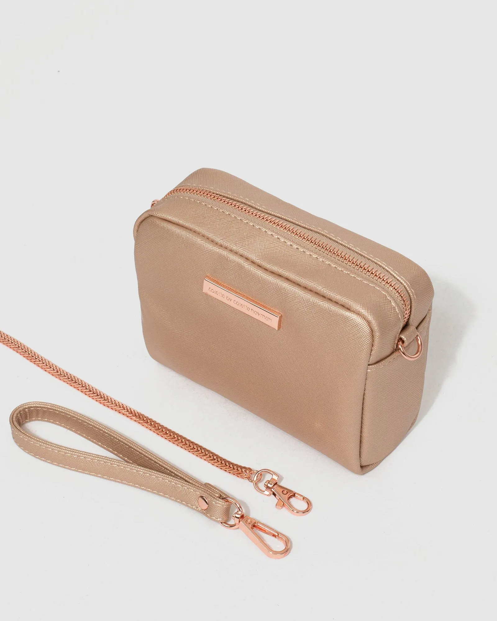 Rose Gold Crossbody Bag