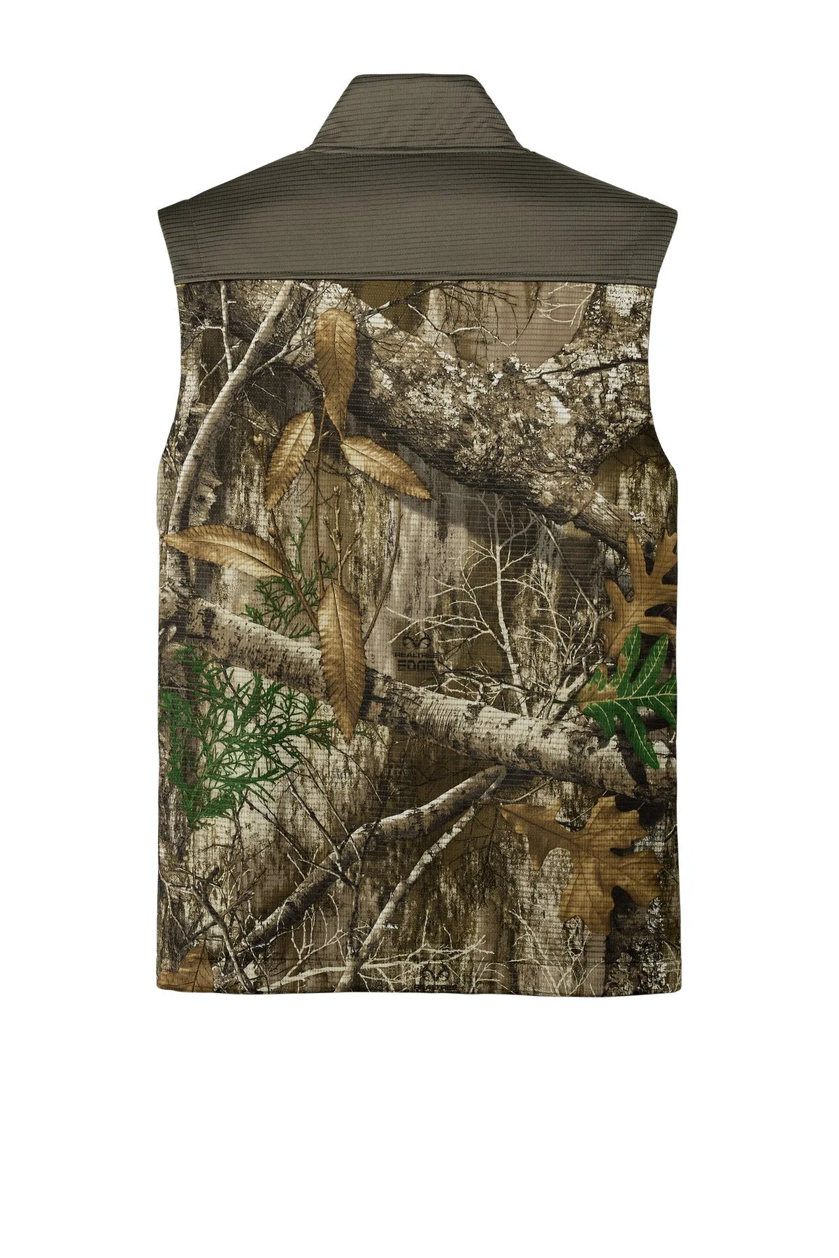 Russell Outdoors Men's Realtree Atlas Colorblock Soft Shell Vest. RU604