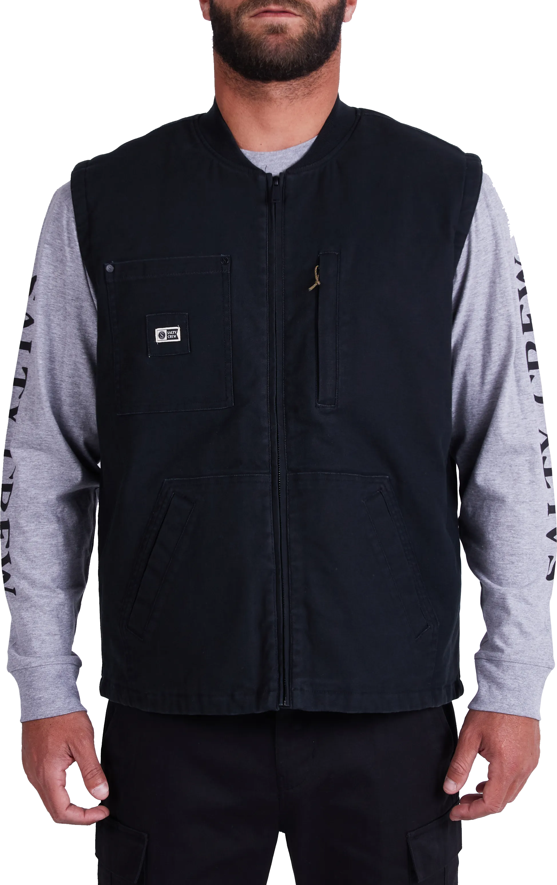 Salty Crew Men's Framework Vest Black | Buy Salty Crew Men's Framework Vest Black here | Outnorth