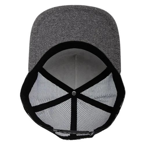 Santa Cruz Skateboards Hat Screaming Hand Mesh Trucker Mid Grey Heather/Black