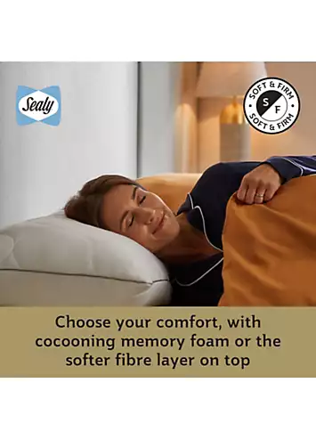 Sealy Dual Comfort Memory Foam Pillow | Kaleidoscope