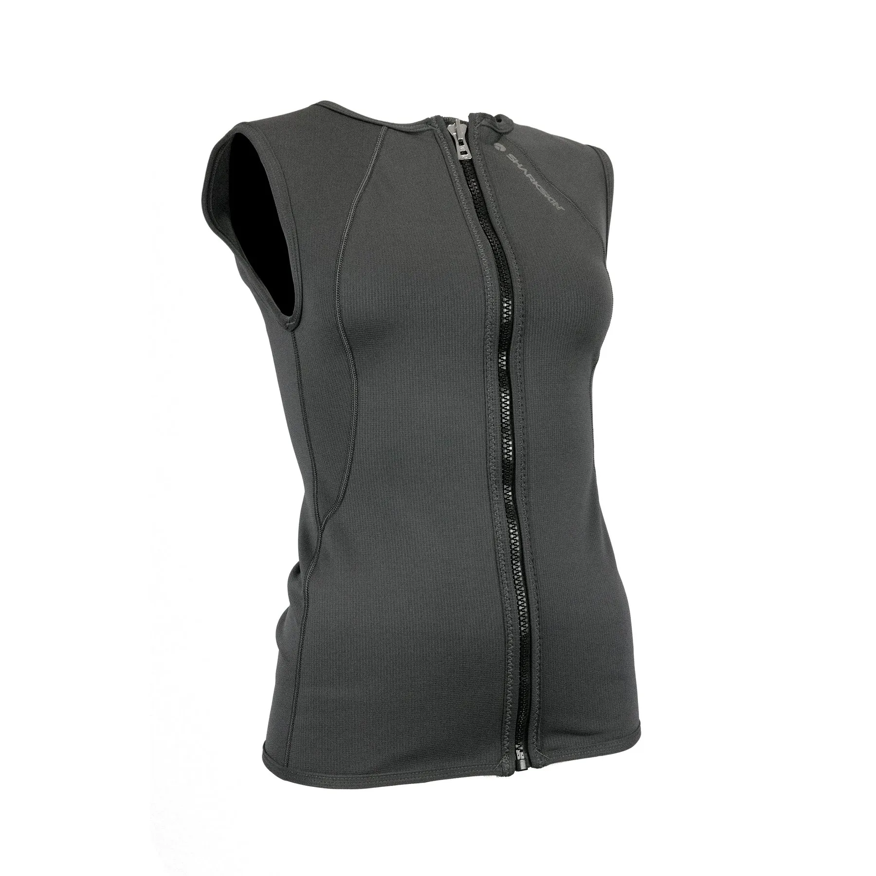 Sharkskin T2 Chillproof Sleeveless Full Zip Vest Womans