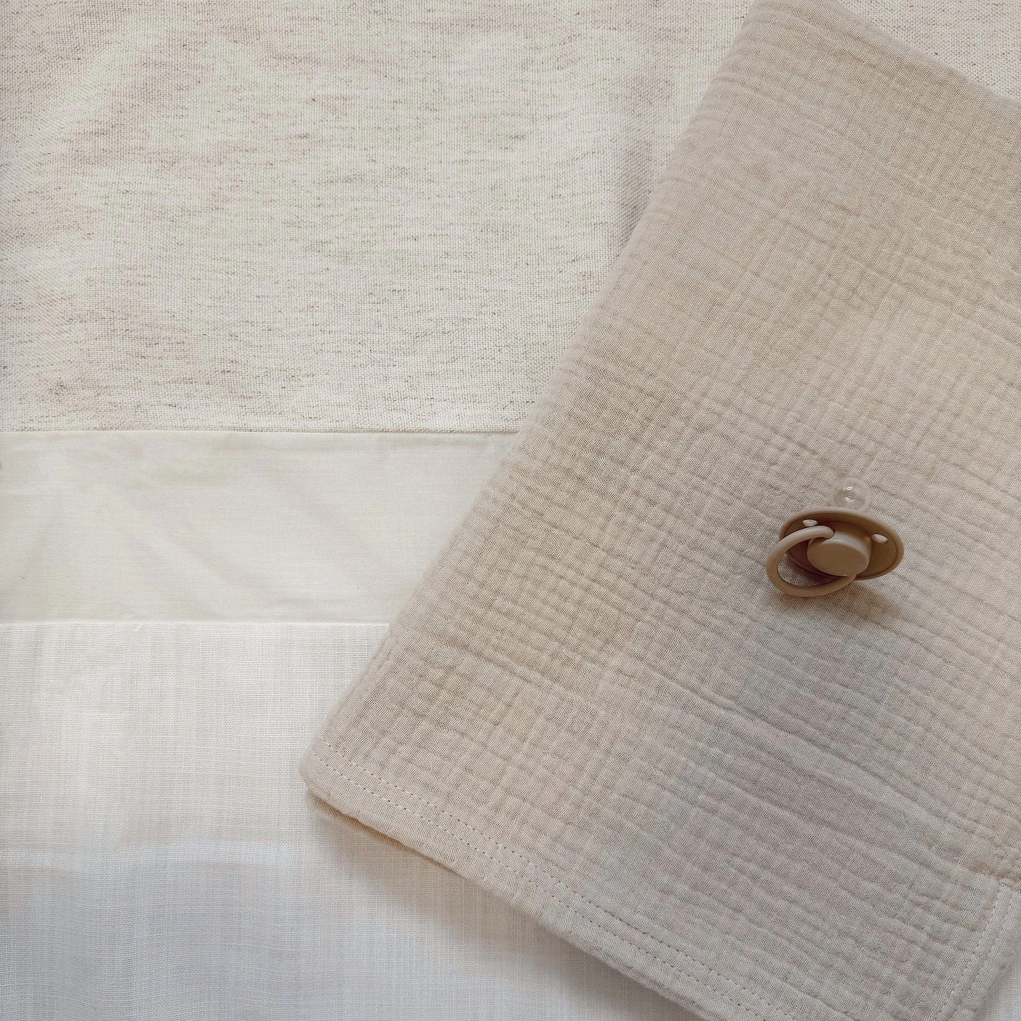 Simmons Deluxe Muslin Blanket - Beige  - Clement