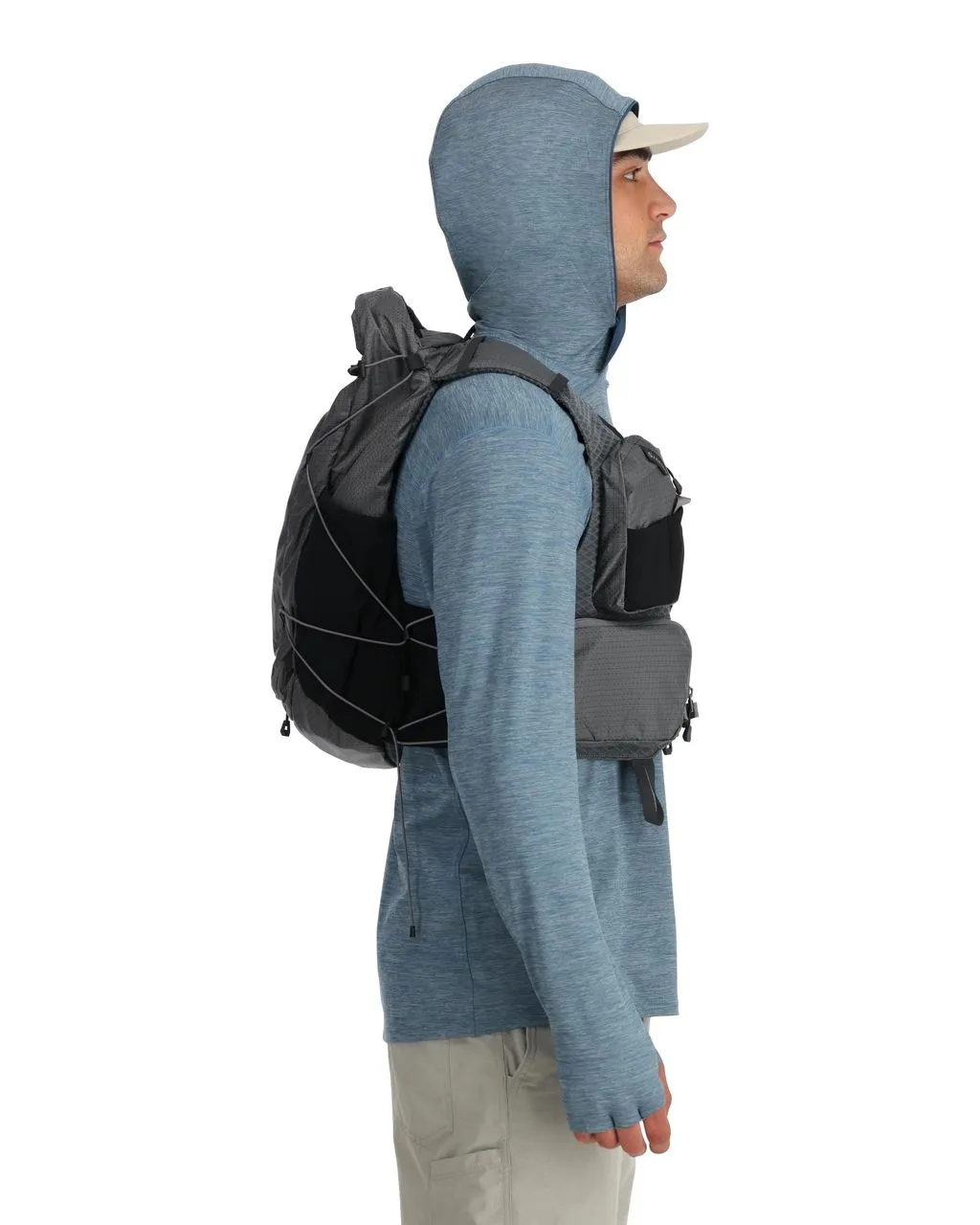 Simms Flyweight Vest Pack Smoke