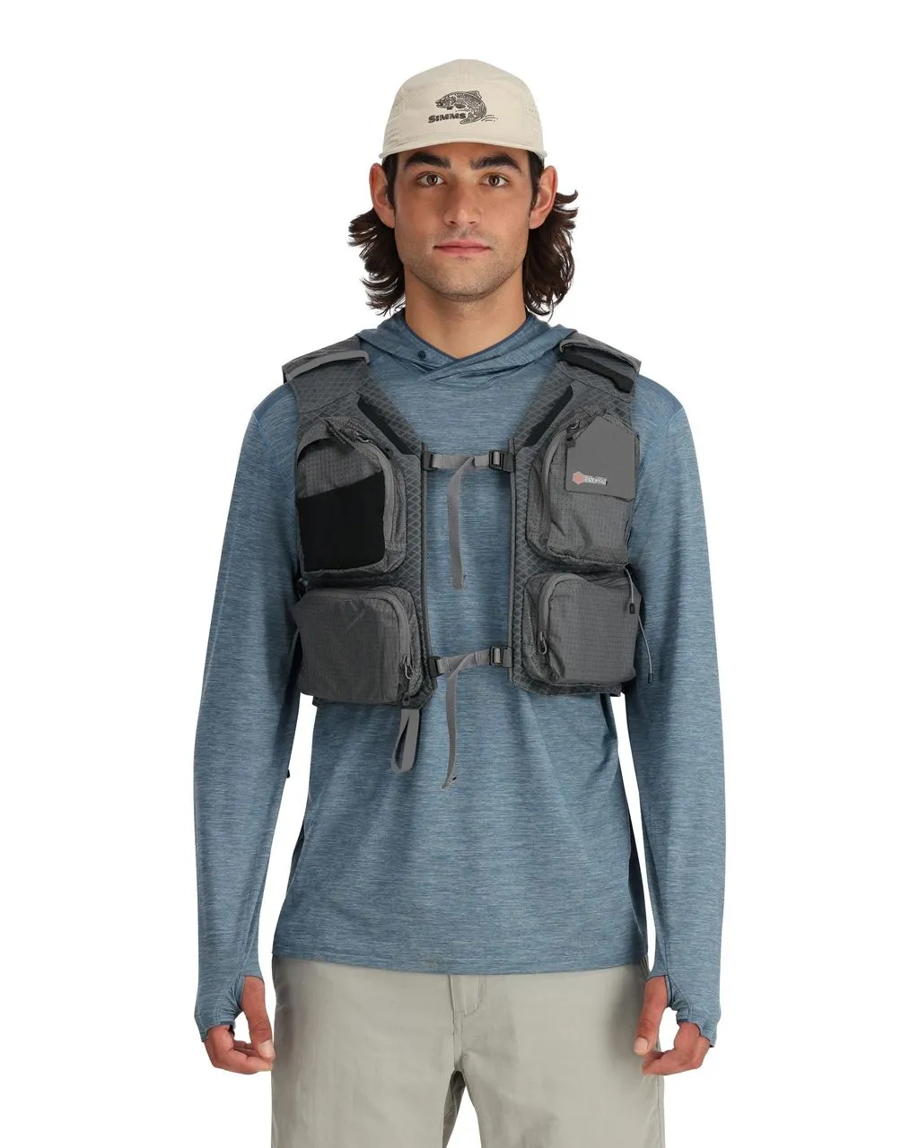 Simms Flyweight Vest Smoke