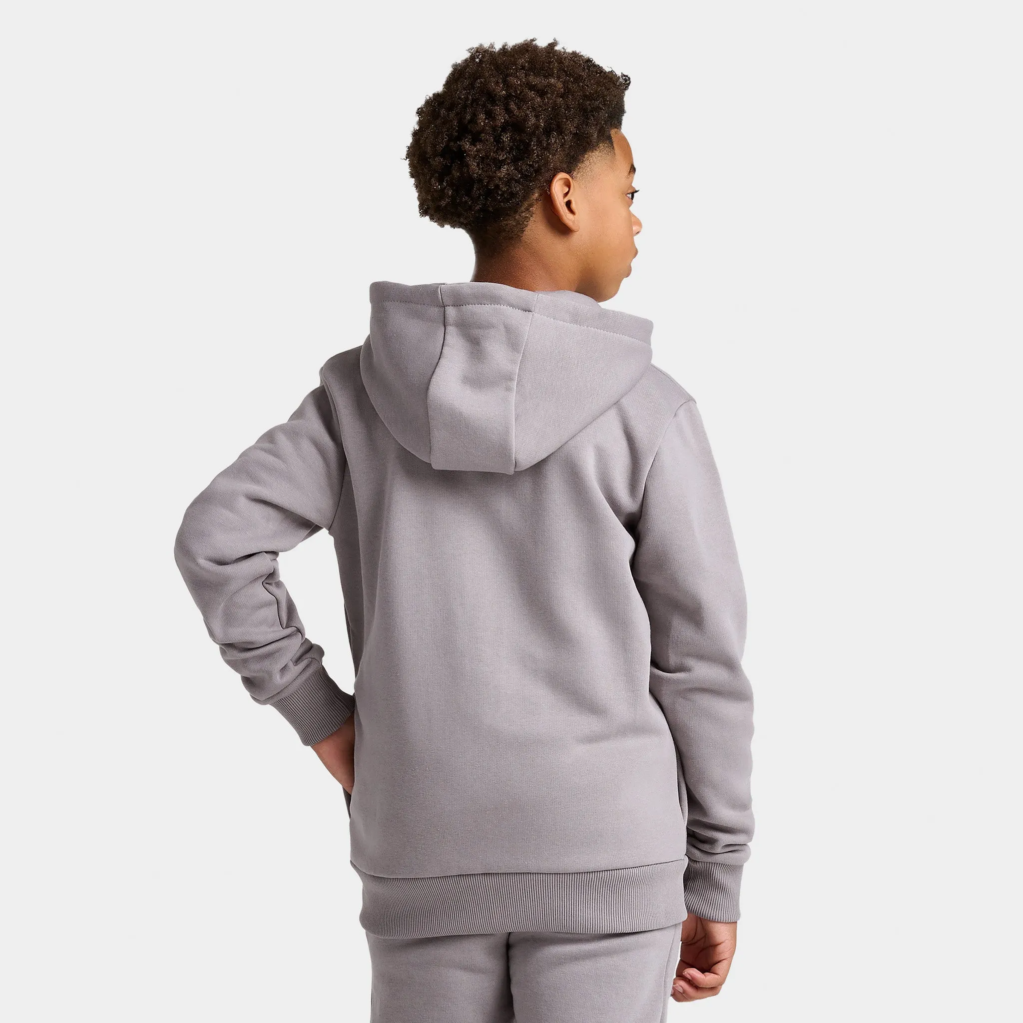 Sonneti Junior Boys' London Full Zip Hoodie / Titanium