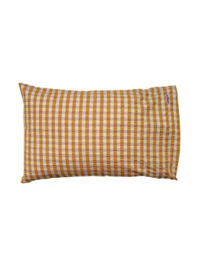 Standard Pillowcase Set - Mango Seersucker