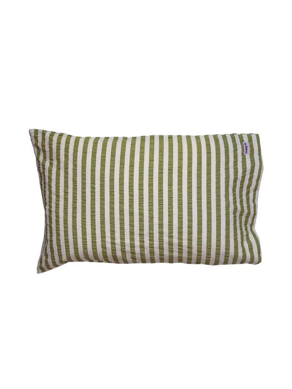 Standard Pillowcase Set - Seersucker Stripe