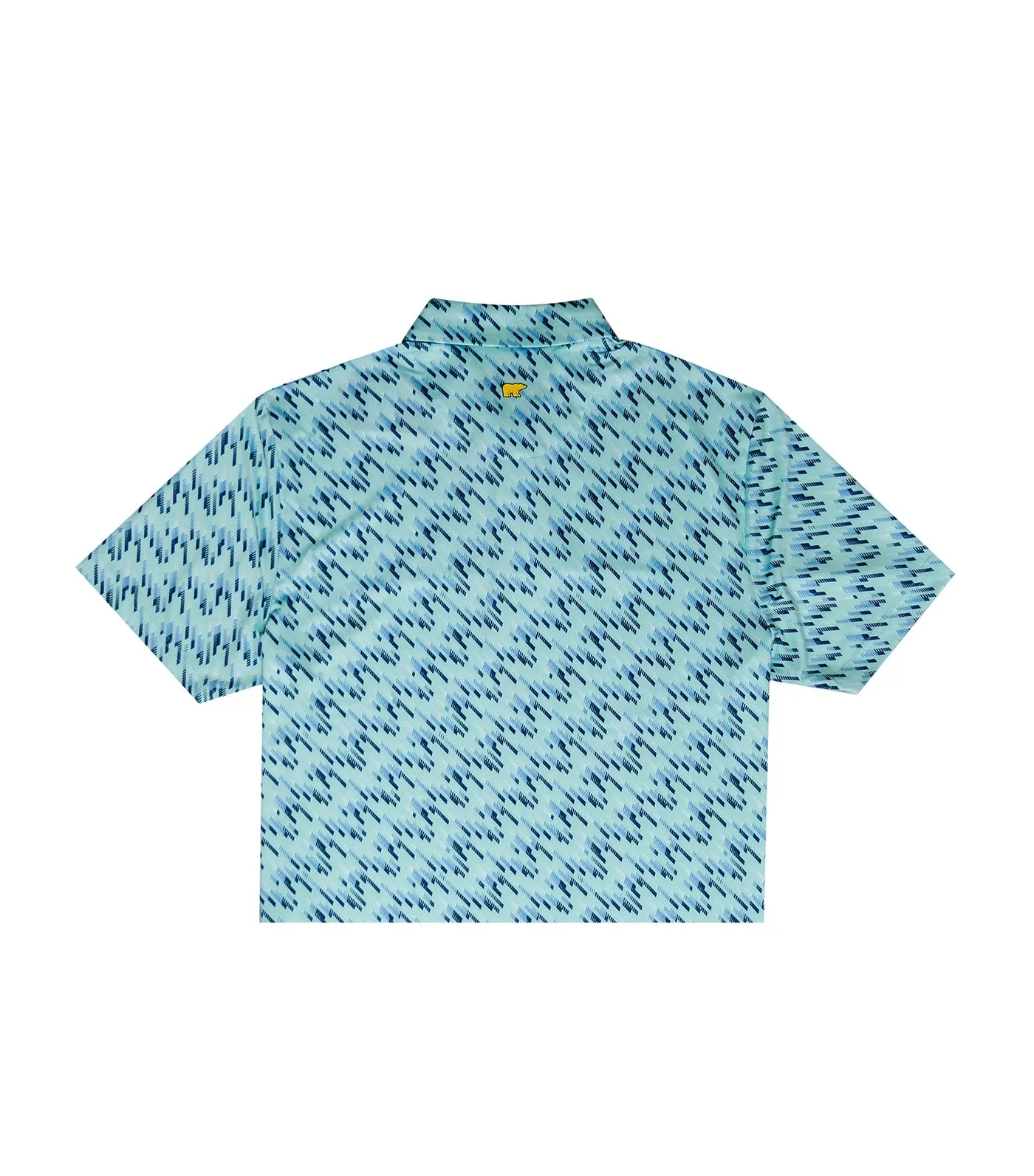 Storm Print Polo Sea Front