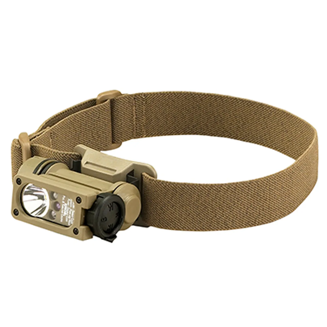 Streamlight Sidewinder Compact II Military Model w/ Helmet Mount & Headstrap Coyote