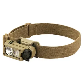 Streamlight Sidewinder Compact II Military Model w/ Helmet Mount & Headstrap Coyote