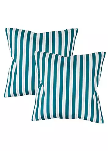 Streetwize Pair of Stripe Cushions | Kaleidoscope