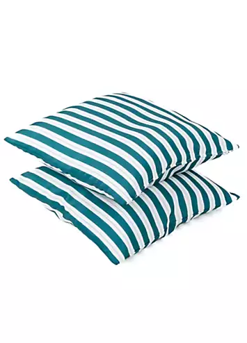 Streetwize Pair of Stripe Cushions | Kaleidoscope