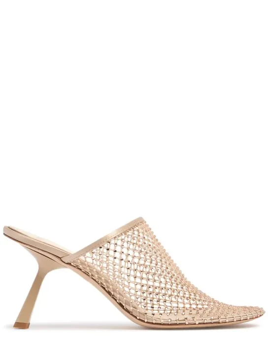 Studio Amelia   80mm Dolly mesh mules 