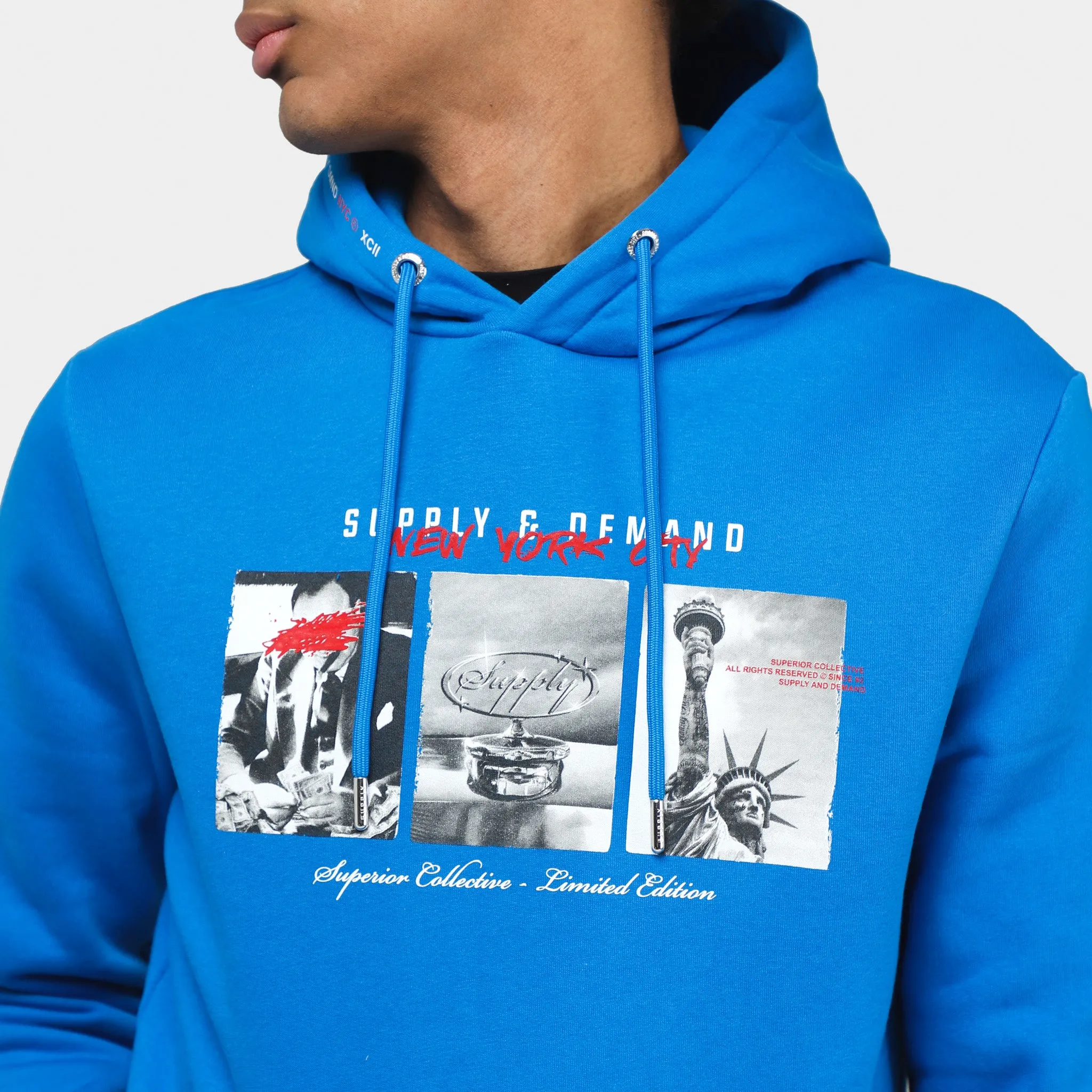 Supply & Demand Valo Pullover Hoodie / Blue