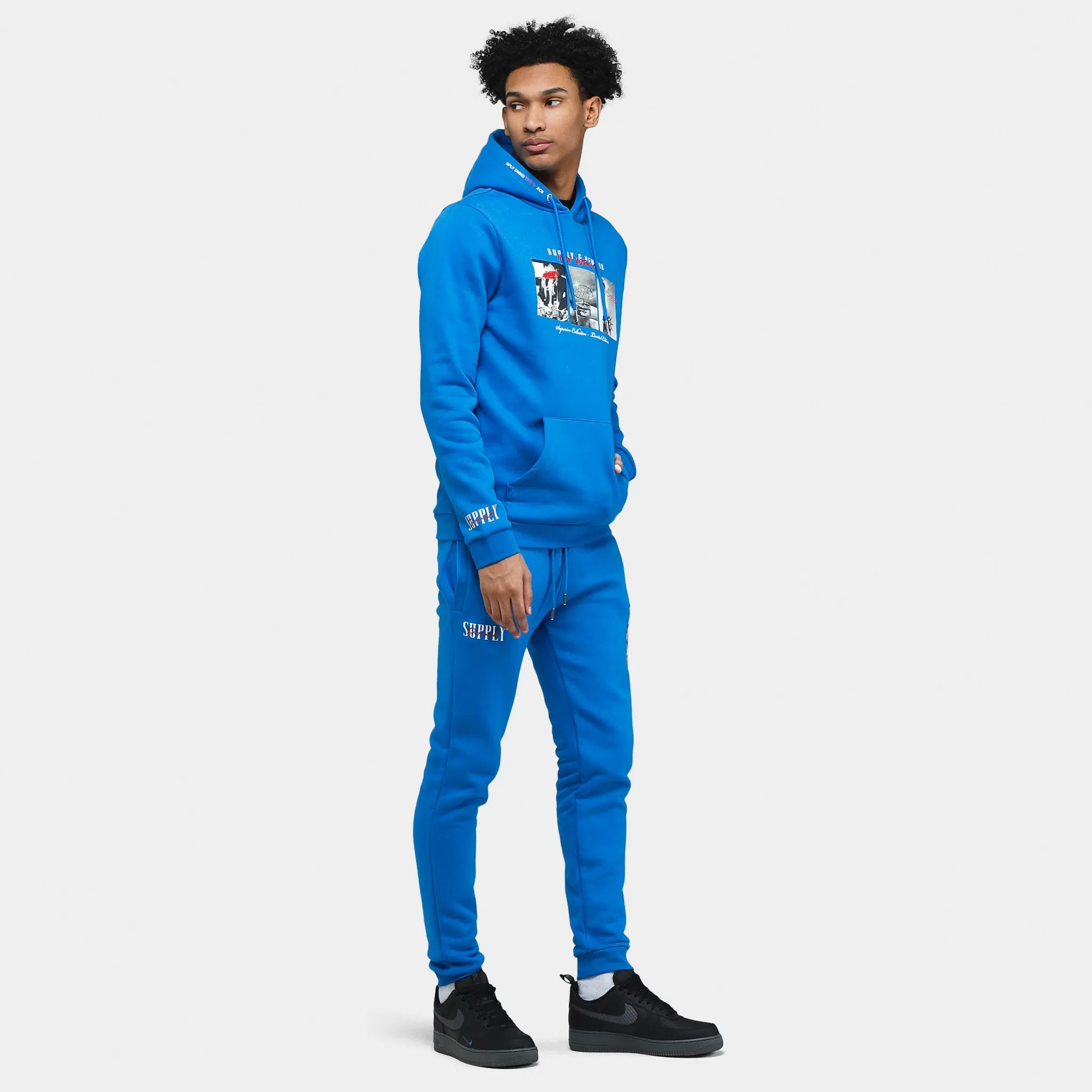 Supply & Demand Valo Pullover Hoodie / Blue