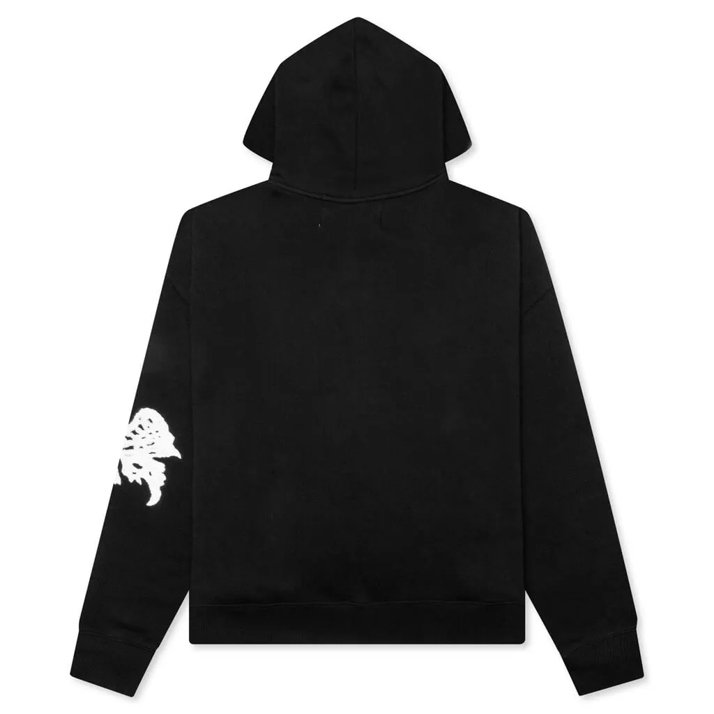 Symbols Chenille Hoodie - Black