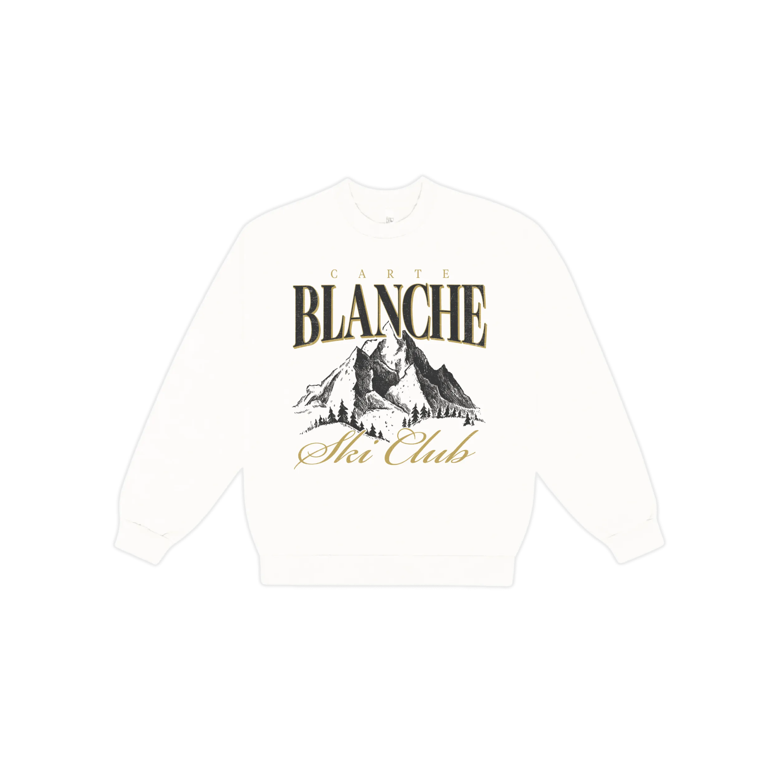 The Ski Club Sweater // Bone