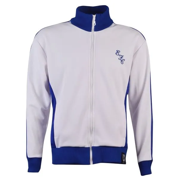 TOFFS - Everton Retro Track Jacket - White