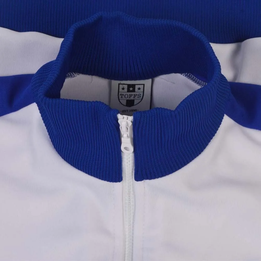 TOFFS - Everton Retro Track Jacket - White