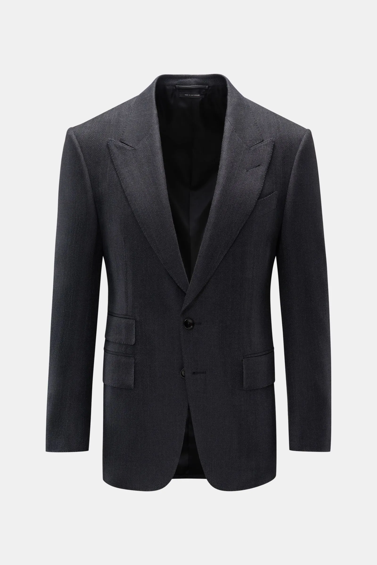 TOM FORD smart-casual jacket 'Shelton' dark grey