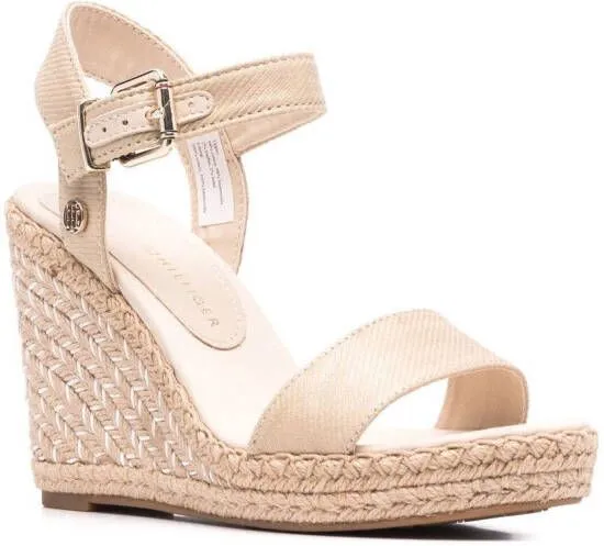 Tommy Hilfiger high wedge sandals Neutrals