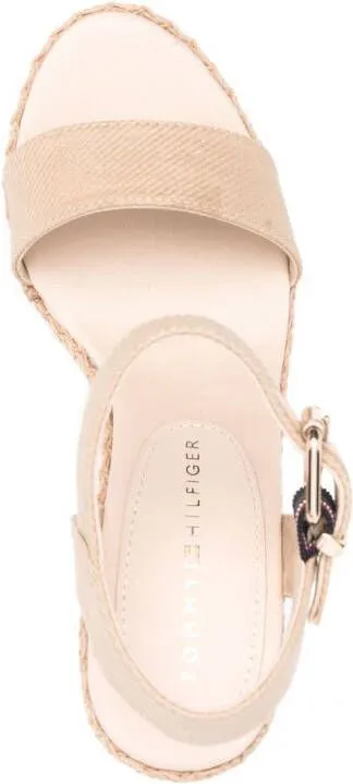 Tommy Hilfiger high wedge sandals Neutrals