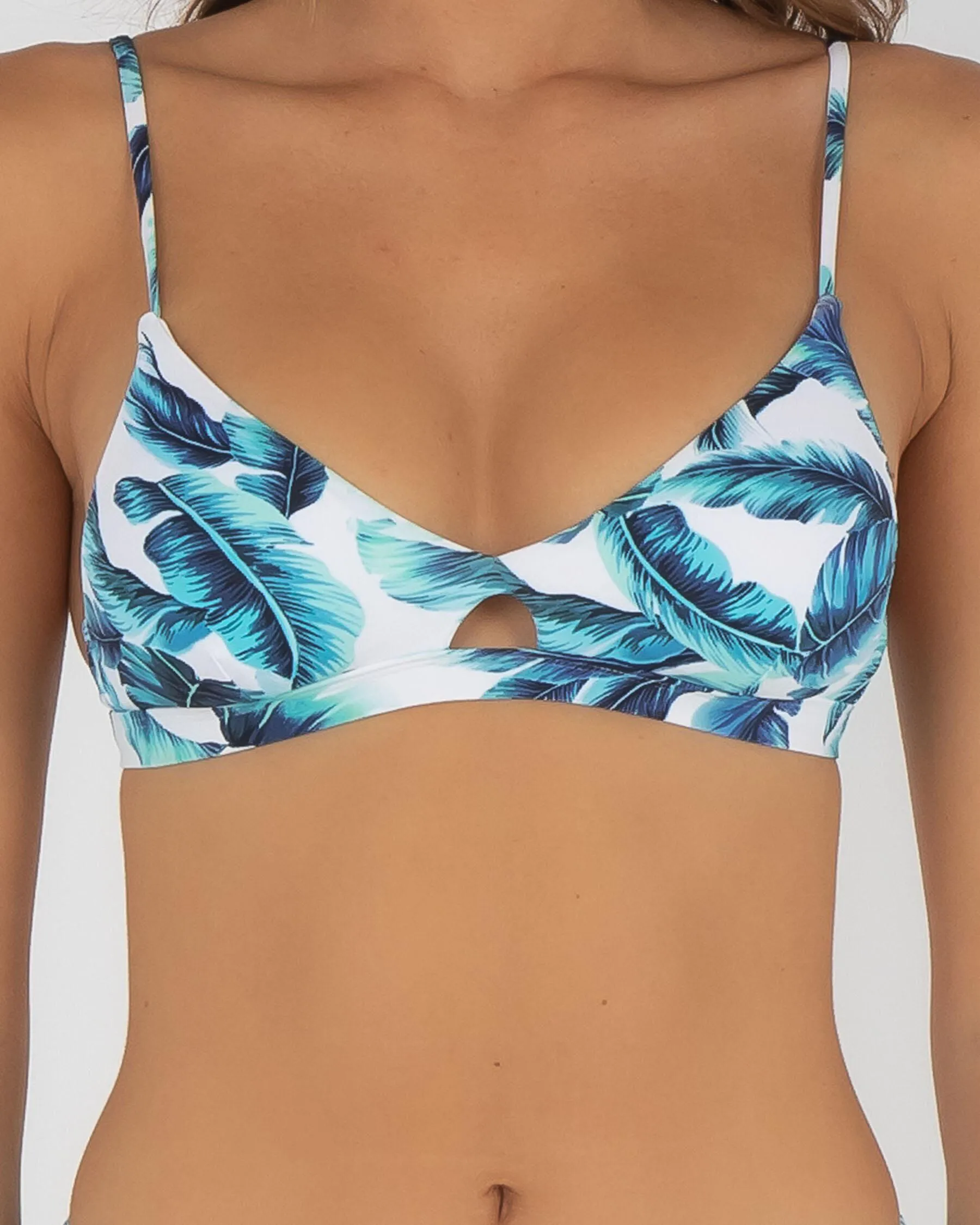 Topanga Lei Palms Bikini Top