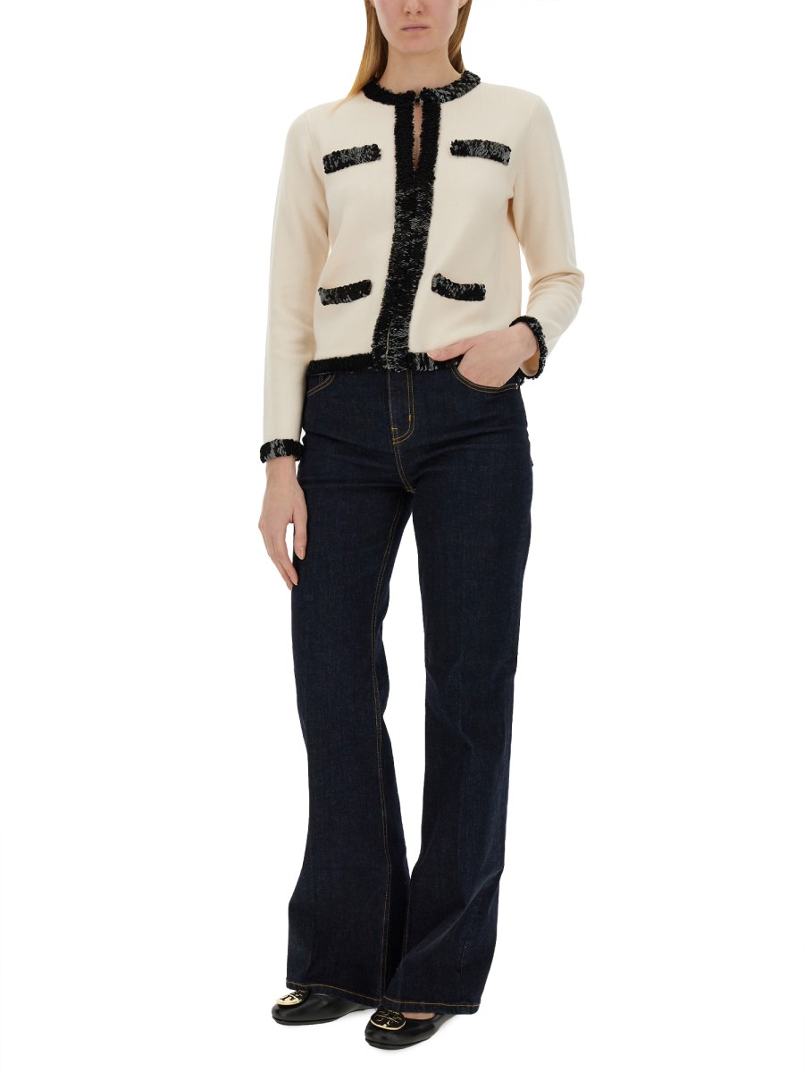 TORY BURCH      CARDIGAN KENDRA IN LANA