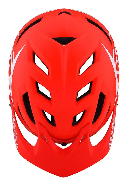 Troy Lee Designs A1 MTB Helmet - Drone - Youth - Red - 2022