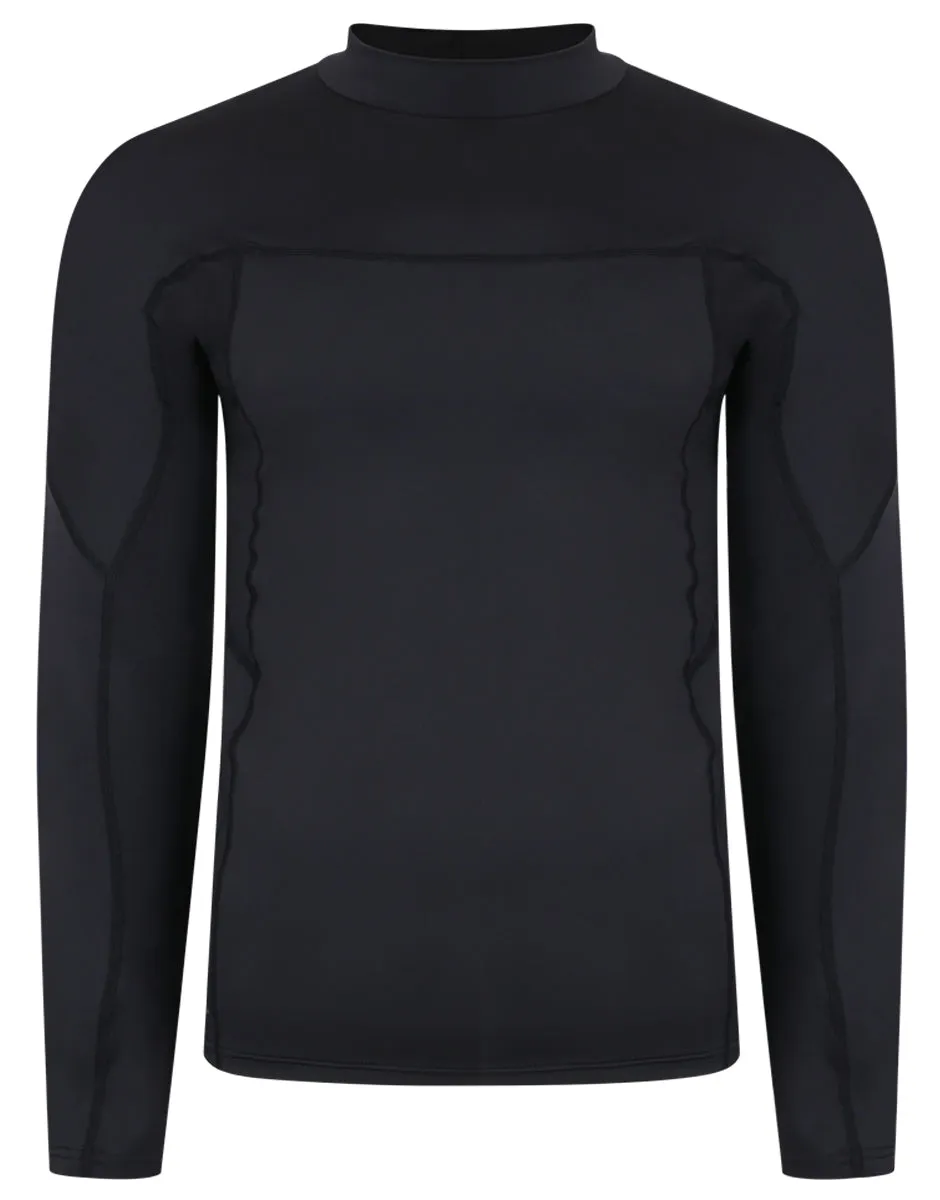 Typhoon Fintra L/S Tech Rash Vest Black