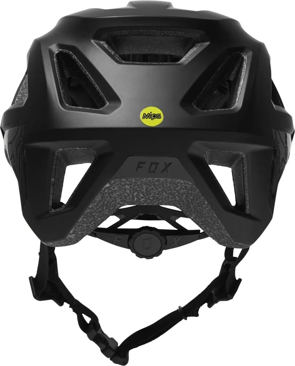 Unisex Fox Mainframe MIPS Helmet - Black | MTB Helmets UK