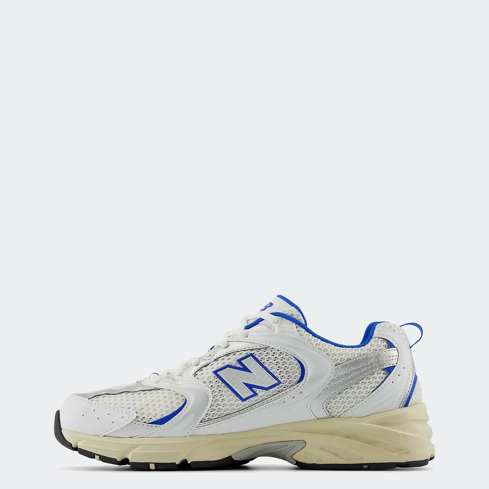 Unisex New Balance 530 Shoes White/ Blue Oasis