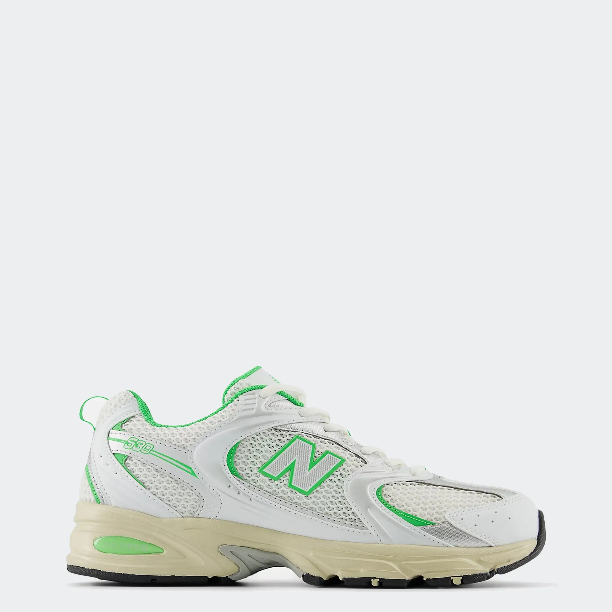 Unisex New Balance 530 Shoes White/ Palm Leaf