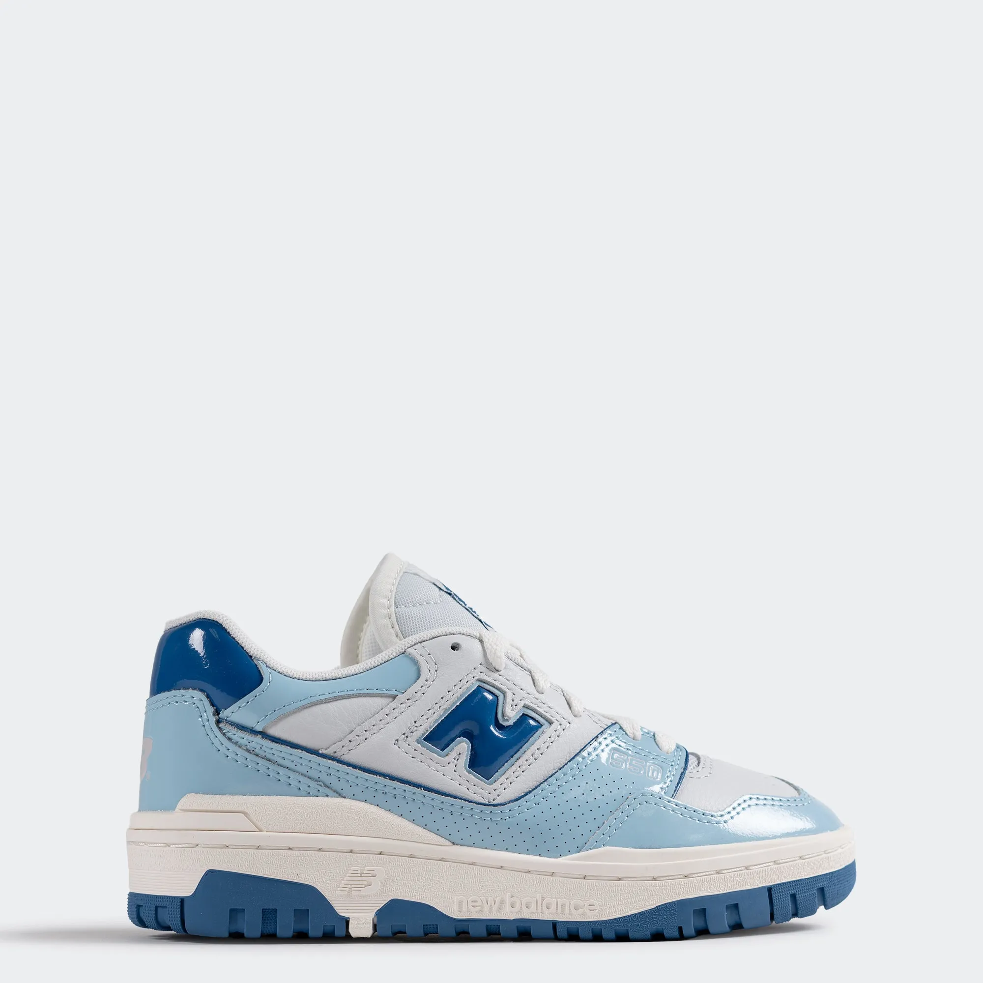 Unisex New Balance 550 Shoes Chrome Blue